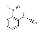 N-(2-Nitrophenyl)cyanamide structure, CAS 5465-98-5