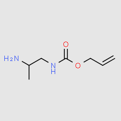 Allyl 2-aminopropylcarbamate structure, CAS 503817-50-3