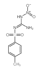4-Methyl-N-(N-nitrocarbamimidoyl)benzenesulfonamide structure, CAS 5465-99-6