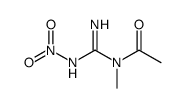 N-Methyl-N-(N-nitrocarbamimidoyl)acetamide structure, CAS 98071-88-6