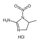 5-Methyl-1-nitro-4,5-dihydro-1H-imidazol-2-amine hydrochloride structure, CAS 856641-21-9