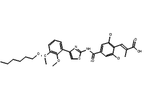 (E)-3-(4-Methoxy-3-(propionyloxy)phenyl)-2-methylacrylic acid structure, CAS 106379-33-3