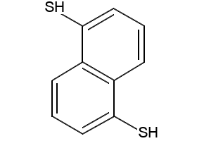 1,5-Naphthalenedithiol structure, CAS 5325-88-2
