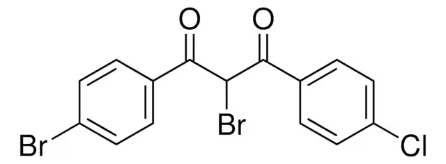 2-(1-(4-Chlorophenyl)ethyl)-1,3-diphenylpropane-1,3-dione structure, CAS 727401-27-6