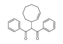 (Z)-2-(Cyclooct-2-enyl)-1,3-diphenylpropane-1,3-dione structure, CAS 847997-48-2