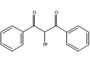 2-(Cyclopent-2-enyl)-1,3-diphenylpropane-1,3-dione structure, CAS 847997-50-6