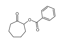 2-Oxocycloheptyl benzoate structure, CAS 53429-51-9