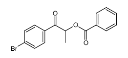 1-(4-Bromophenyl)-1-oxopropan-2-yl benzoate structure, CAS 872312-43-1