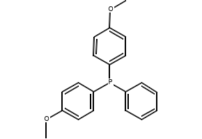 Bis(4-methoxyphenyl)phosphine structure, CAS 84127-04-8