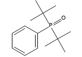 Tert-butyl(phenyl)phosphine structure, CAS 6002-31-9