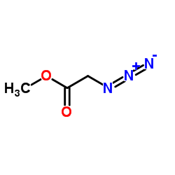 Methyl azidoacetate structure, CAS 1816-92-8