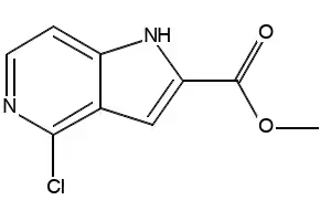 Methyl 4-isopropyl-1H-pyrrolo[3,2-c]pyridine-2-carboxylate structure, CAS 871583-19-6