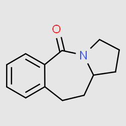 2,3,11,11a-tetrahydro-1H-benzo[e]pyrrolo[1,2-a]azepin-5(10H)-one structure, CAS 171737-74-9