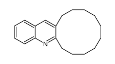 6,7,8,9,10,11,12,13,14,15-Decahydrocyclododeca[b]quinoline structure, CAS 13225-95-1