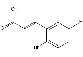(E)-2-(5-Bromo-2-hydroxystyryl)-3-nitrobenzoic acid structure, CAS 917614-67-6