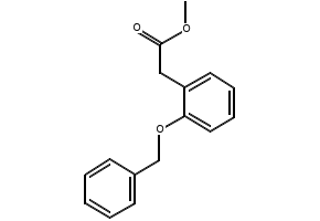 Methyl 2-(2-(2-(benzyloxy)acetyl)phenyl)acetate structure, CAS 851939-65-6