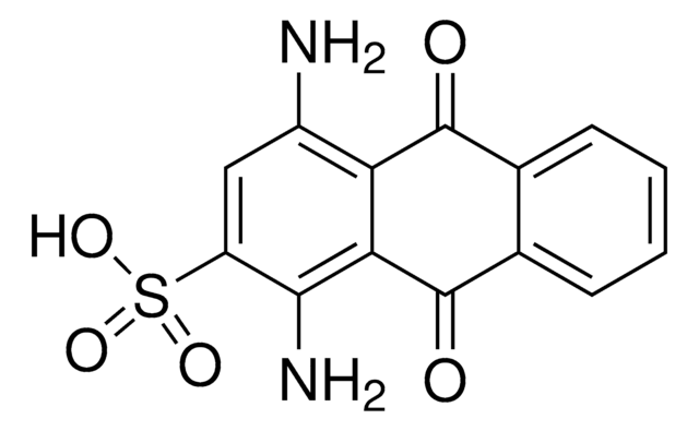 2,3-Anthracenedicarbonitrile, 1,4-diamino-9,10-dihydro-9,10-dioxo- structure, CAS 81-41-4