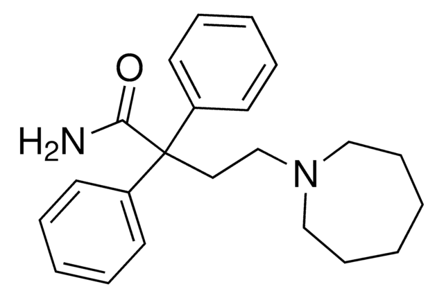 4-(Azepan-1-yl)-2,2-diphenylbutanamide structure, CAS 3691-21-2