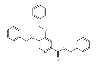 Benzyl 4,5-bis(benzyloxy)picolinate structure, CAS 112334-42-6