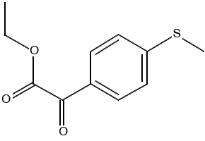 Ethyl 2-(4-(cyclopropylthio)phenyl)-2-oxoacetate structure, CAS 745052-94-2