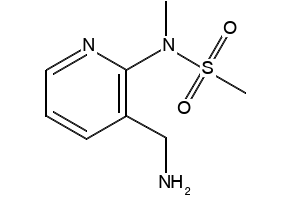 N-(3-(Aminomethyl)pyridin-2-yl)-N-methylmethanesulfonamide structure, CAS 939791-42-1