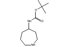 tert-Butyl azepan-4-ylcarbamate structure, CAS 454451-28-6