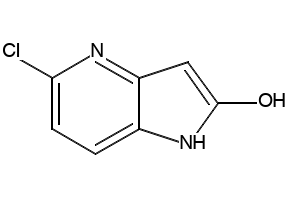 5-Chloro-1H-pyrrolo[3,2-b]pyridin-2(3H)-one structure, CAS 136888-08-9