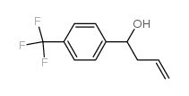 1-(4-(Trifluoromethyl)phenyl)but-3-en-1-ol structure, CAS 144486-12-4