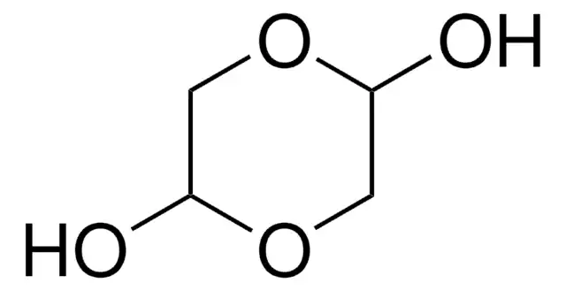1,4-Dioxane-2,5-diol structure, CAS 23147-58-2