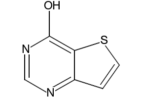 1H,4H-Thieno[3,2-d]pyrimidin-4-one structure, CAS 16234-10-9