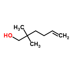 2,2-Dimethylhex-5-en-1-ol structure, CAS 56068-50-9