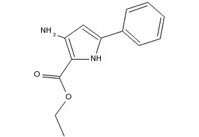 Ethyl 3-amino-5-cyclopropyl-1H-pyrrole-2-carboxylate structure, CAS 1194374-56-5