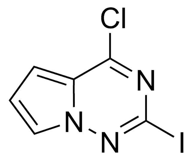 4-Chloro-2-methylpyrrolo[1,2-f][1,2,4]triazine structure, CAS 1150617-75-6