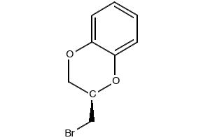 (R)-2-(Bromomethyl)-2,3-dihydrobenzo[b][1,4]dioxine structure, CAS 1142953-55-6