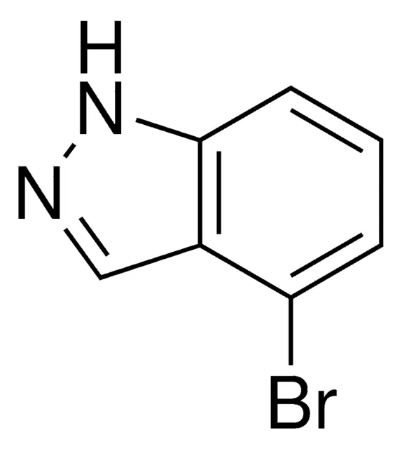 4-Bromo-1H-indazole structure, CAS 186407-74-9