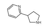 2-Pyrrolidin-3-ylpyridine structure, CAS 150281-45-1