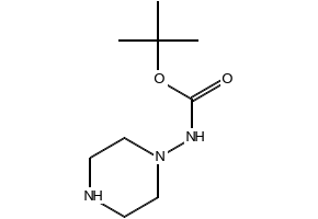 tert-Butyl piperazin-1-ylcarbamate structure, CAS 147081-80-9