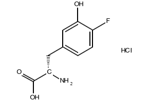 (S)-2-Amino-3-(4-methoxy-3-nitrophenyl)propanoic acid hydrochloride structure, CAS 143674-72-0