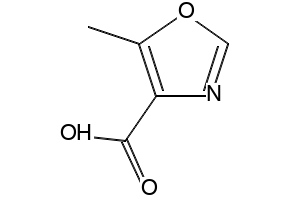 4-Oxazolecarboxylicacid, 5-methyl- structure, CAS 103879-58-9