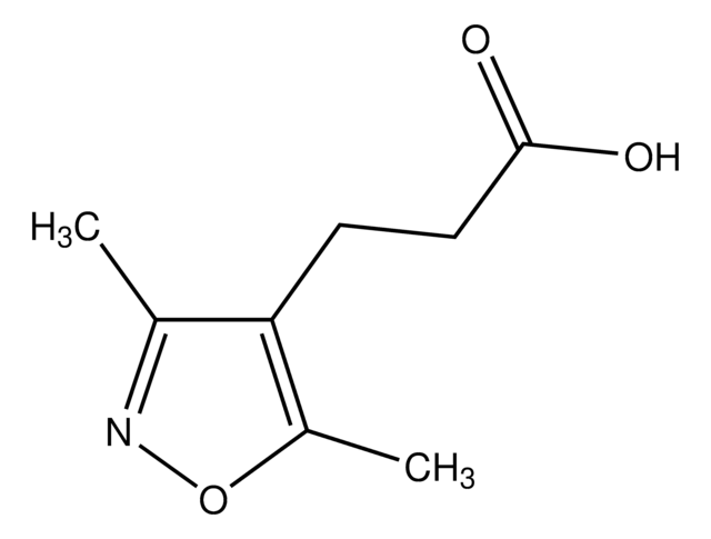 4-Isoxazolepropanoicacid, 3,5-dimethyl- structure, CAS 116423-07-5