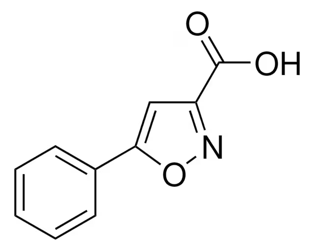 3-Isoxazolecarboxylicacid, 5-phenyl- structure, CAS 14441-90-8