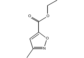 5-Isoxazolecarboxylicacid, 3-methyl-, ethyl ester structure, CAS 63366-79-0