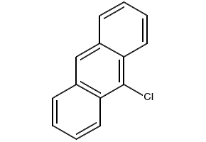 Anthracene, 9-chloro- structure, CAS 716-53-0