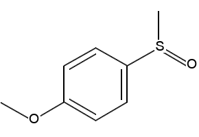 Methyl 4-ketopentyl sulfoxide structure, CAS 13921-21-6