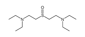 Bis(2-diethylaminoethyl)sulfoxide structure, CAS 39769-91-0