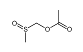 Acetoxymethyl methyl sulfoxide structure, CAS 13921-25-0