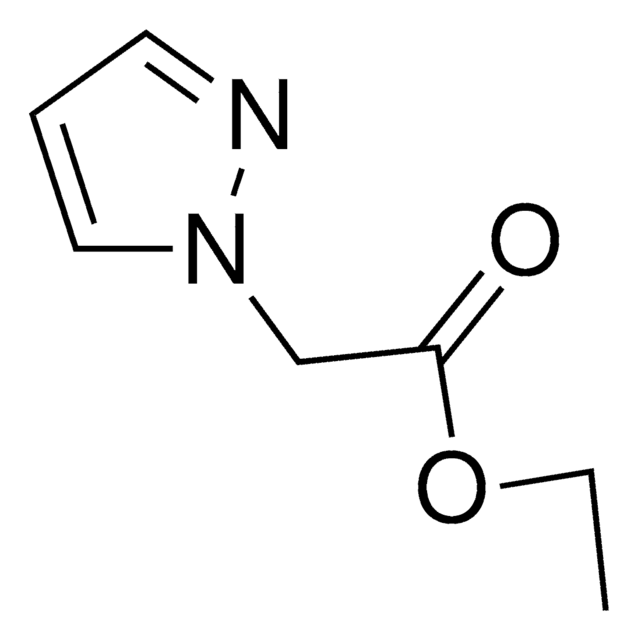 1H-Pyrazole-1-aceticacid, ethyl ester structure, CAS 10199-61-8
