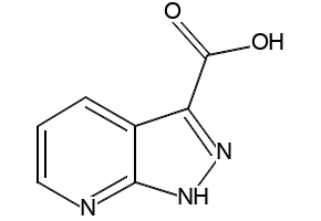 1H-Pyrazolo[3,4-b]pyridine-3-carboxylicacid structure, CAS 116855-08-4