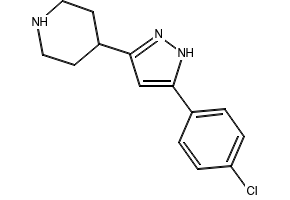 4-(1H-pyrazol-5-yl)piperidine structure, CAS 278798-08-6