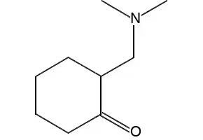 Cyclohexanone, 2-[(dimethylamino)methyl]-6-methyl- structure, CAS 22376-51-8